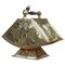 Arts and Crafts Brass Embossed Coal Scuttle 1
