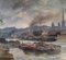Charles Jean Agard View of Rouen France, Impressionist 19th Century, Oil, 1898, Image 3