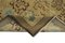 Beige Oushak Back Rug 6