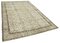 Beige Turkish Vintage Area Rug 2