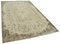 Beige Turkish Vintage Area Rug, Image 2