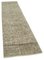 Beige Overdyed Runner Rug, Image 2