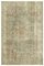 Vintage Turkish Beige Area Rug, Image 1