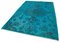 Turquoise Overdyed Rug 3