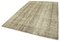 Tapis Beige Vintage, Turquie 3