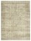 Vintage Turkish Beige Area Rug 1