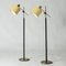 Brass Floor Lamps from Falkenbergs Belysning, Set of 2 2