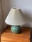 Lámpara de mesa danesa de cerámica hecha a mano, años 60, Imagen 5
