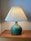 Lampada da tavolo in ceramica fatta a mano, Danimarca, anni '60, Immagine 4