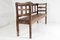 European High-Back 3-Seater Farmhouse Hall Bench in Solid Pine 8