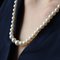 French Cultured Pearl Falling Necklace 8