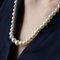 French Cultured Pearl Falling Necklace, Image 8