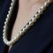 French Cultured Pearl Choker Necklace, 1950s 5