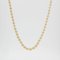 French Golden Falling Cultured Pearl Necklace, 1950s 11