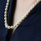 French Cream Cultured Pearl Falling Necklace, Image 5