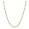 French Cream Cultured Pearl Falling Necklace 1