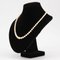 French Cream Cultured Pearl Falling Necklace, Image 4