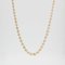 French Cream Cultured Pearl Falling Necklace 11