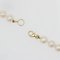 Moderne Zuchtperle 18 Karat Gelbgold Choker Halskette 9