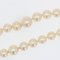 French Double Row Cultured Falling Pearl Necklace 7