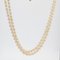 French Double Row Cultured Falling Pearl Necklace 10