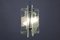Lampada a sospensione Mid-Century moderna in vetro di Murano di Mazzega, anni '60, Immagine 6