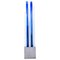 Italian Blue Glass Floor Lamp by Angelo Brotto for Esperia, 1970s, Image 1