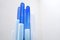 Italienische Stehlampe aus blauem Glas von Angelo Brotto für Esperia, 1970er 8