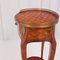 Baroque French Inlaid Rosewood Marquetry Side Table 5