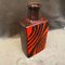 German Red and Black Fat Lava Bottle Vase from Roth Keramik, 1970s 9