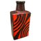 German Red and Black Fat Lava Bottle Vase from Roth Keramik, 1970s 1