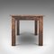 Vintage English Decorative Hardwood Dining Table, Late 20th Century 4