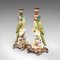 Vintage Chinese Figural Candlesticks in Ceramic, Set of 2, Image 3