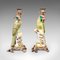 Vintage Chinese Figural Candlesticks in Ceramic, Set of 2 1