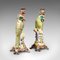 Vintage Chinese Figural Candlesticks in Ceramic, Set of 2 2