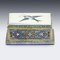 19th Century Russian Solid Silver & Enamel Stamp Box, 1880s, Image 3