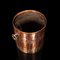 Antiker edwardianischer englischer Kaminbehälter aus Kupfer & Messing 9