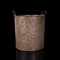 Antiker edwardianischer englischer Kaminbehälter aus Kupfer & Messing 12