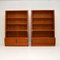 Vintage Danish Teak Bookcases from Dyrlund, Set of 2 2