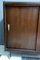 Dark Wood Cabinet or Sideboard with Sliding Doors, 1960s 8