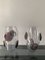Jarrones con motivos de cristal de Murano de Costantini Murano, años 90. Juego de 2, Imagen 1