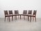 Danish Rosewood Chairs by Johannes Andersen for Uldum Møbelfabrik, 1960s, Set of 6 1
