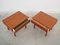 Teak Bedside Tables from PBJ Møbler, Denmark, 1970s, Set of 2 7