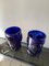 Blue Vases with Murano Glass Pellets by Sergio Costantini, 1990s, Set of 2 4