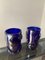 Blue Vases with Murano Glass Pellets by Sergio Costantini, 1990s, Set of 2 7