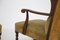 English Armchairs in Velvet and Walnut Wood, Late 19th Century, Set of 2, Image 7