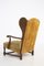 English Armchairs in Velvet and Walnut Wood, Late 19th Century, Set of 2 9