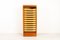 Vintage Danish Teak Cabinet with Tambour Front, 1960s, Image 1