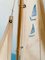 Vintage Handmade Wooden Scale Model of Catamaran Boat 10