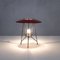 Lampada da tavolo Stilnovo in metallo laccato e dettagli in ottone, anni '50, Immagine 2